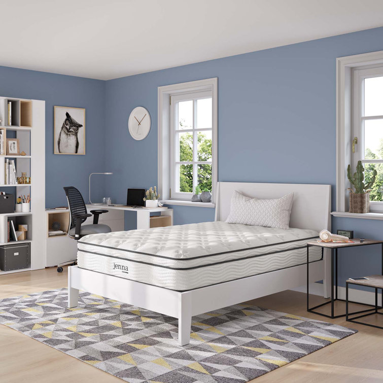 Modway Jenna 10inch Euro Top Pocket Spring Mattress & Reviews Wayfair